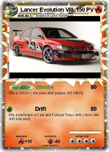 Pokemon Lancer Evolution VIII