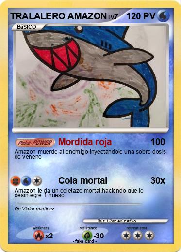 Pokemon TRALALERO AMAZON