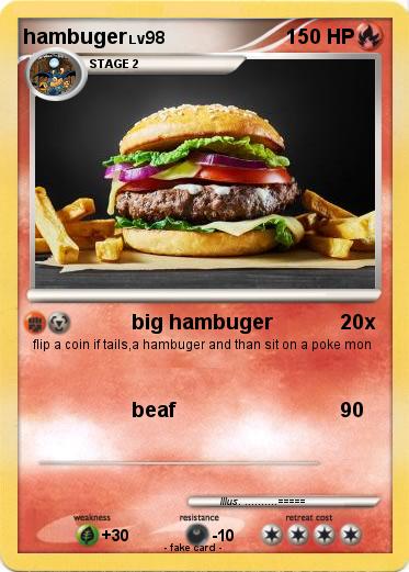 Pokemon hambuger