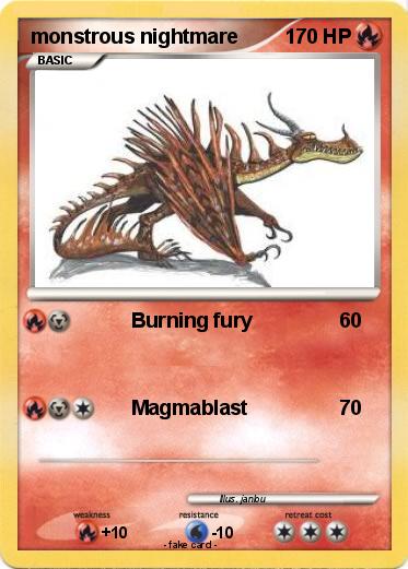 Pokemon monstrous nightmare