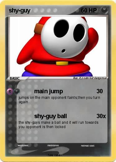 Pokemon shy-guy