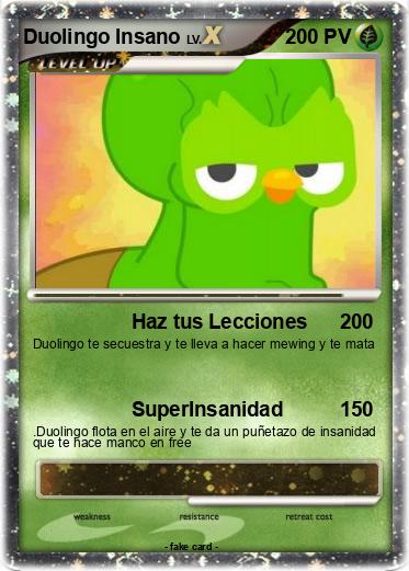 Pokemon Duolingo Insano
