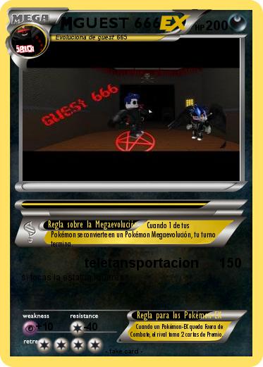 Pokemon GUEST 666