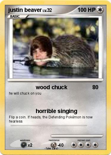 Pokemon justin beaver