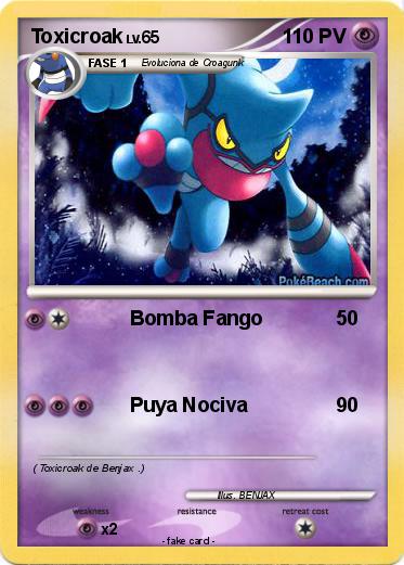 Pokemon Toxicroak