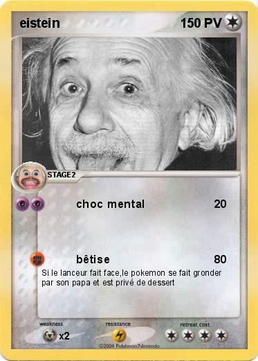 Pokemon eistein
