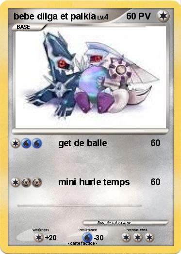 Pokemon bebe dilga et palkia