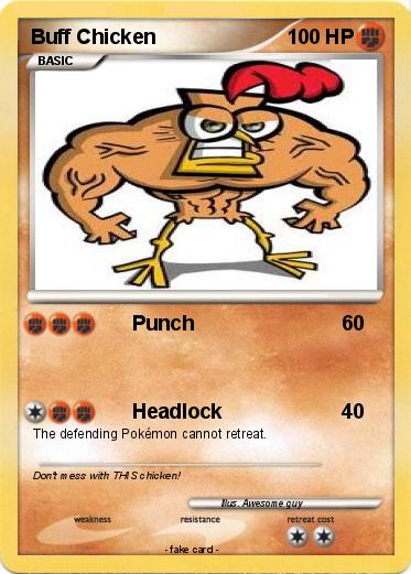 Pokemon Buff Chicken