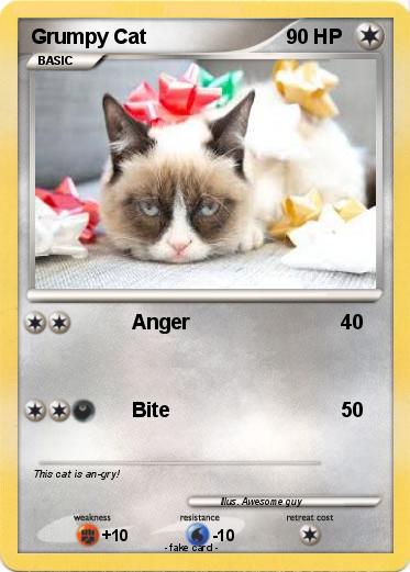 Pokemon Grumpy Cat