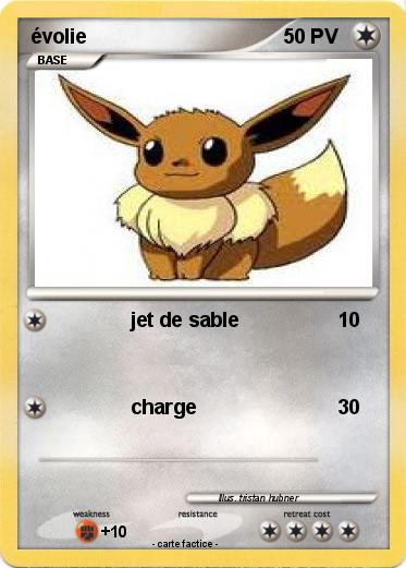 Pokemon évolie
