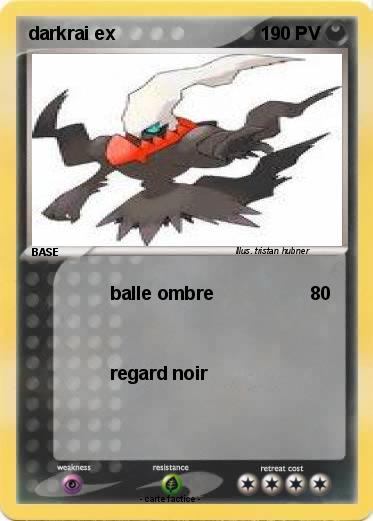 Pokemon darkrai ex