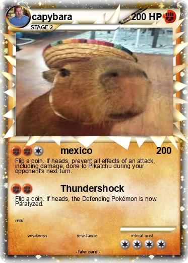 Pokemon capybara