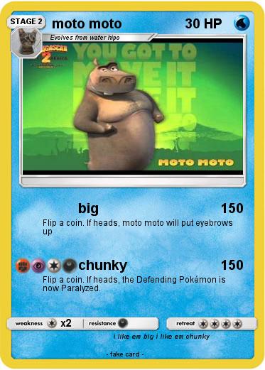 Pokemon moto moto
