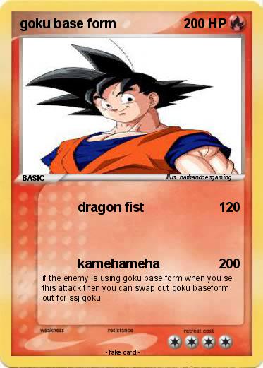 Pokemon goku base form