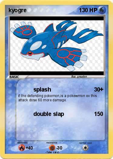 Pokemon kyogre