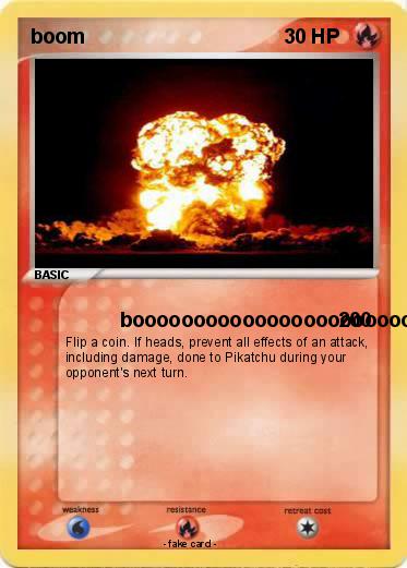 Pokemon boom