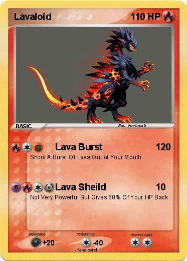 Pokemon Lavaloid