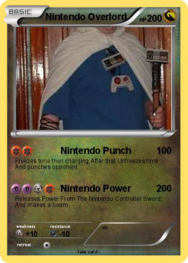 Pokemon Nintendo Overlord