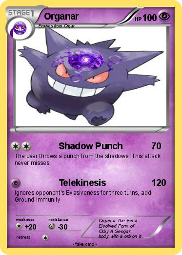 Pokemon Organar