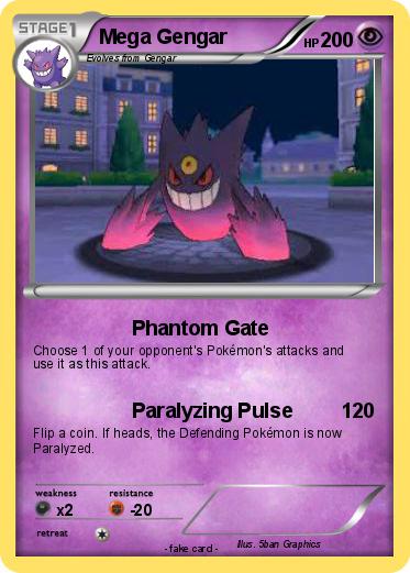 Pokemon Mega Gengar
