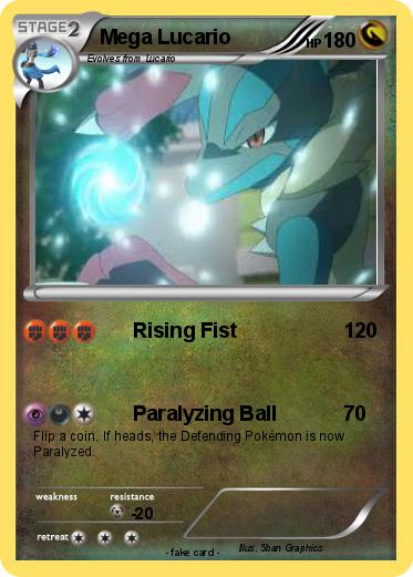 Pokemon Mega Lucario