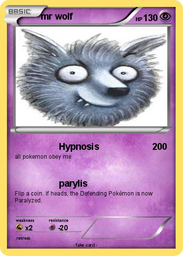 Pokemon mr wolf