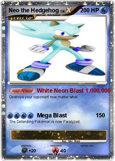 Pokemon Neo the Hedgehog