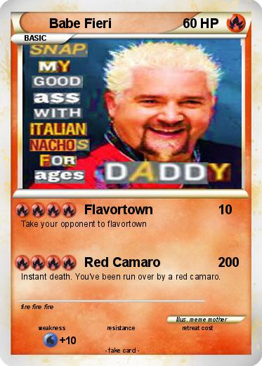 Pokemon Babe Fieri