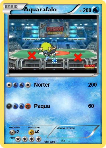Pokemon Aquarafalo