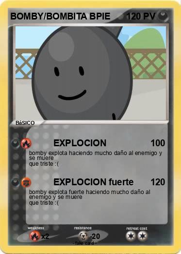 Pokemon BOMBY/BOMBITA BPIE