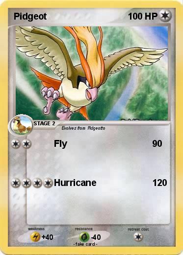 Pokemon Pidgeot