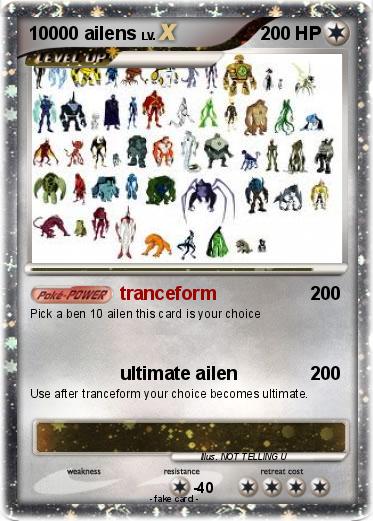 Pokemon 10000 ailens