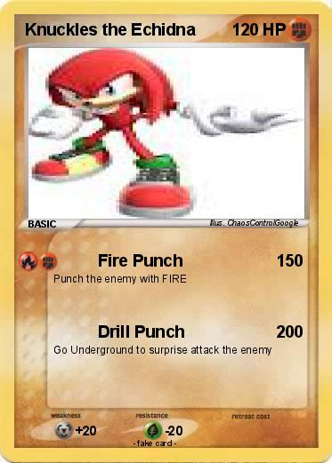 Pokemon Knuckles the Echidna