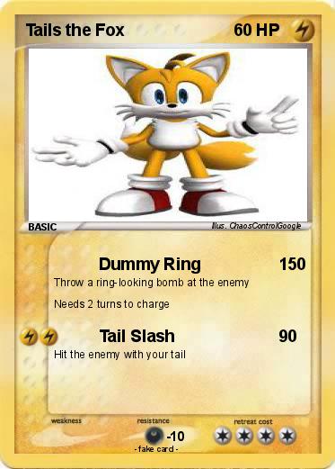 Pokemon Tails the Fox
