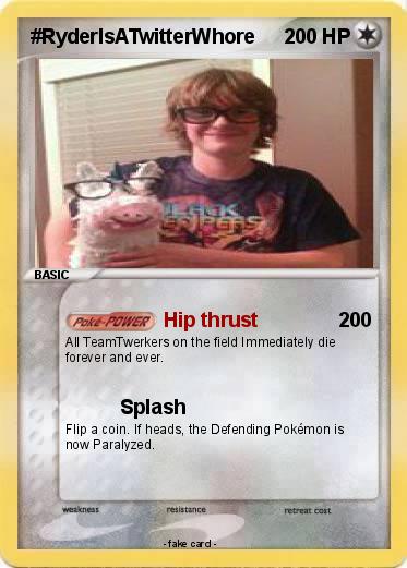 Pokemon #RyderIsATwitterWhore