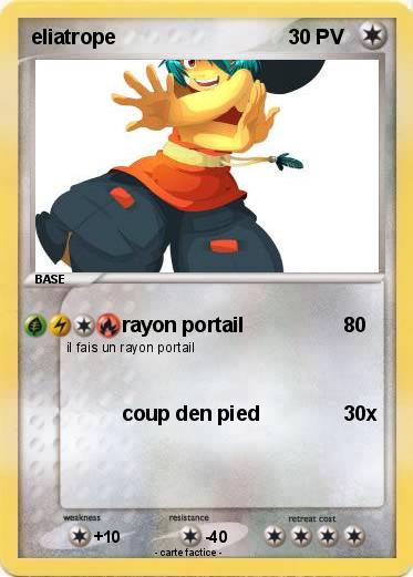 Pokemon eliatrope