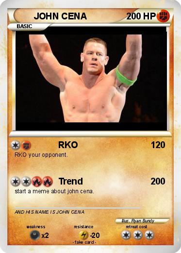 Pokemon JOHN CENA