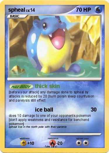 Pokemon spheal