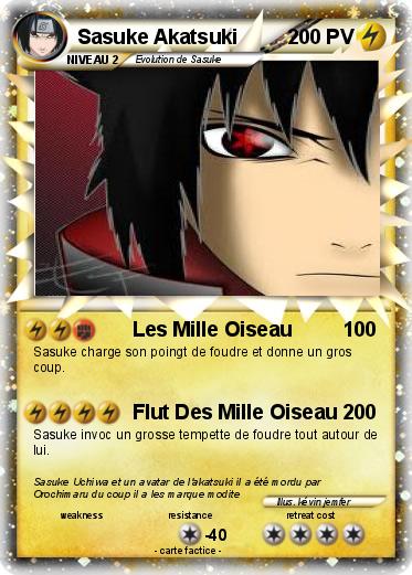 Pokemon Sasuke Akatsuki