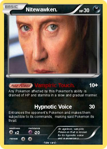 Pokemon Nitewawken.