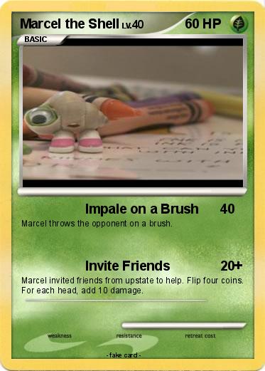 Pokemon Marcel the Shell