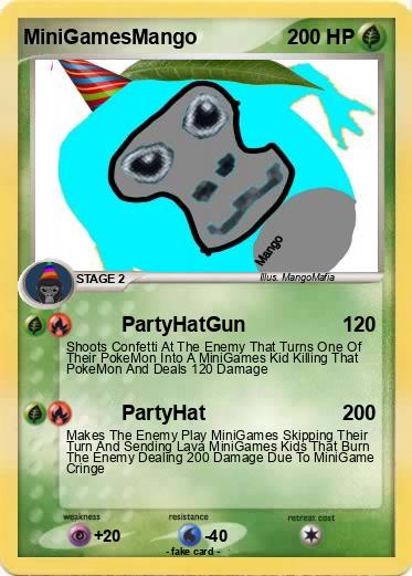 Pokemon MiniGamesMango