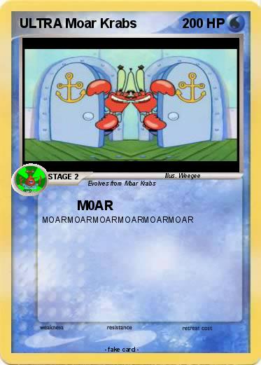 Pokemon ULTRA Moar Krabs