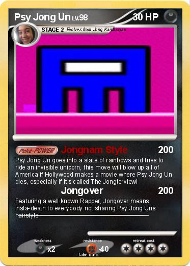 Pokemon Psy Jong Un