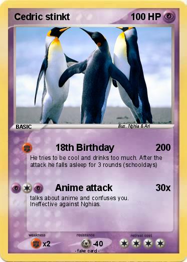 Pokemon Cedric stinkt