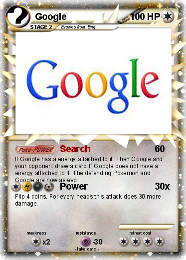 Pokemon Google
