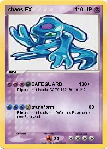 Pokemon chaos EX