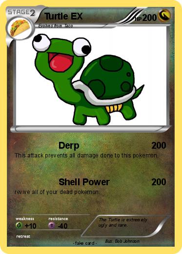 Pokemon Turtle EX