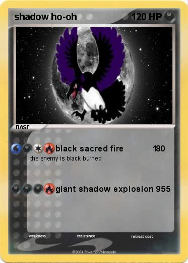 Pokemon shadow ho-oh             