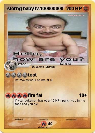 Pokemon storng baby lv.100000000